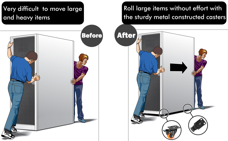 3inch swivel degree rotating lockable castors weight zarooni movable cupboard platform bed