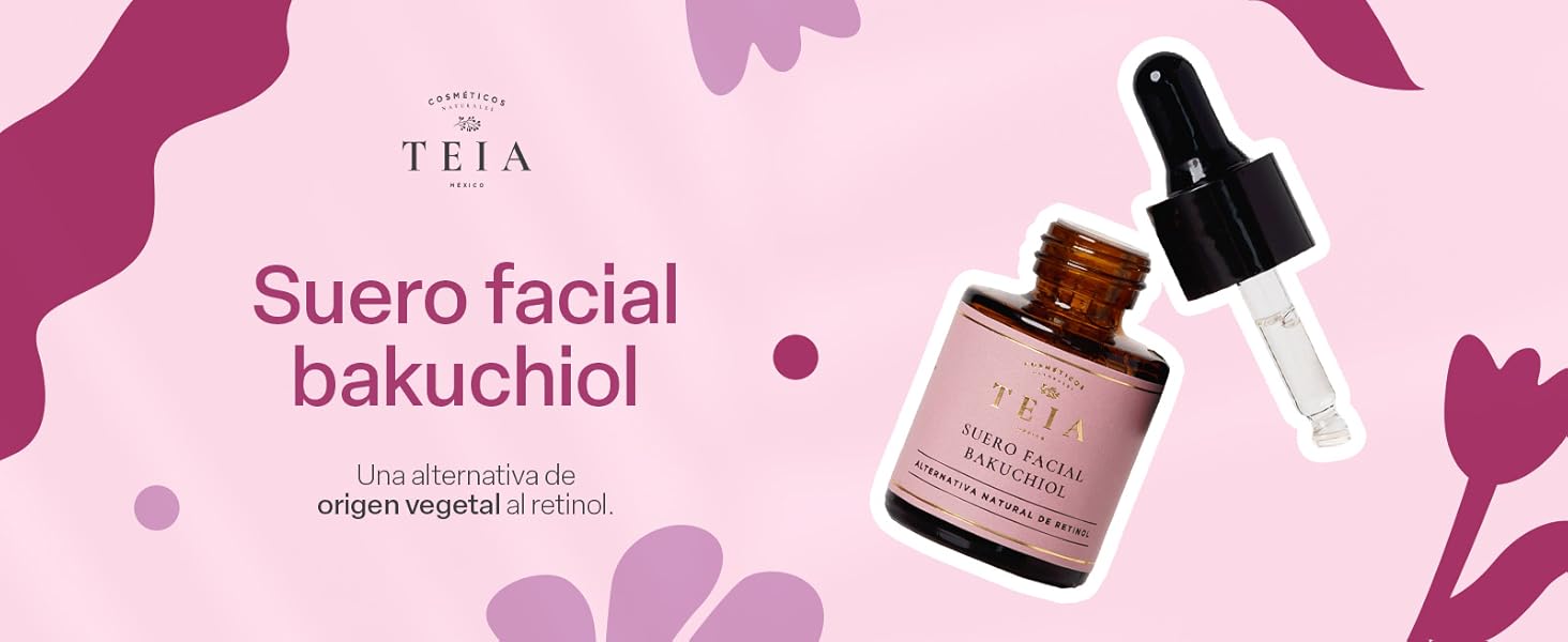 Suero bakcuhiol 2% teia cosmeticos antiarrugas