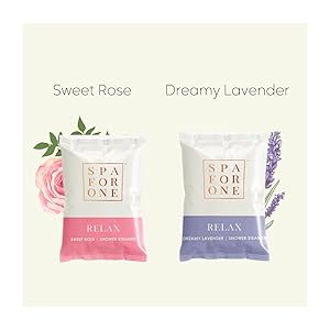 Sweet Rose, Dreamy Lavender Shower Bombs