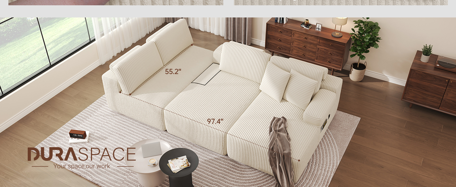 Duraspace sleeper sofa bed