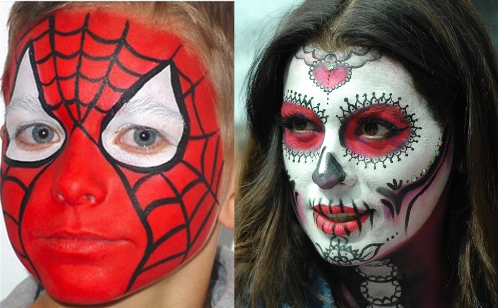 face paint for kids and adults