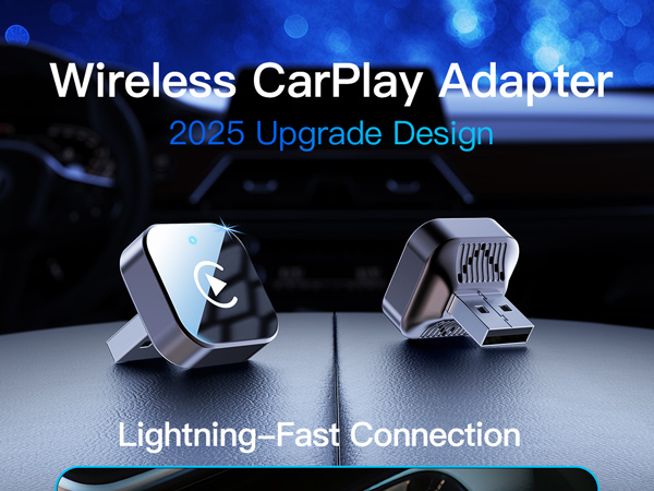 Amazon.com: (2026 Upgraded) Wireless CarPlay Adapter for Apple