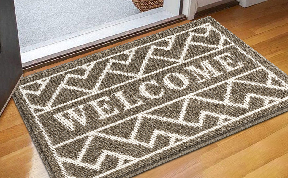 Bsmathom Door Mat, 36x24 NonSlip Absorbent