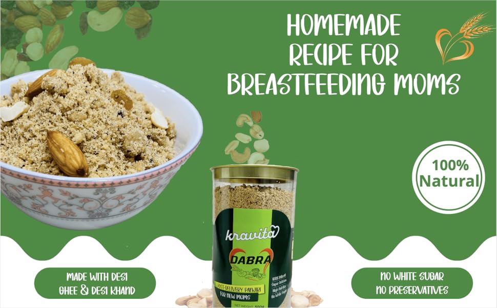 Kravita Post Pregnancy Panjiri for Breastfeeding Moms Lactation