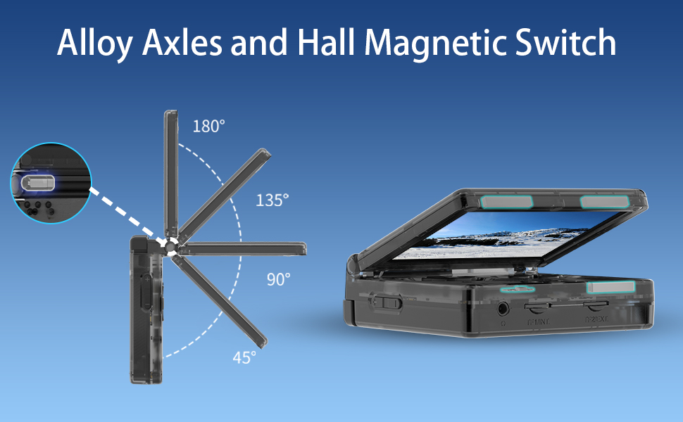 Amazon.com: Ayhgicxt RG35XXSP Portable Flip Retro Handheld