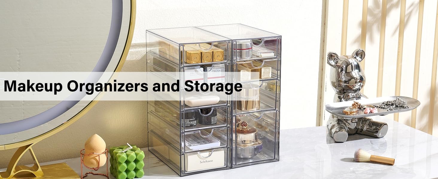 makeup organizers