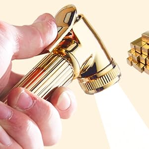 Colonna Doccia D'oro Sistema Doccia Montaggio A Parete Set Doccia Con 22 Cm * 22 Cm Soffione Doccia A Pioggia, Doccetta, Rubinetto Vasca, Doccetta Bidet 15 ESOP Colonna Doccia