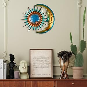 metal sun wall decor