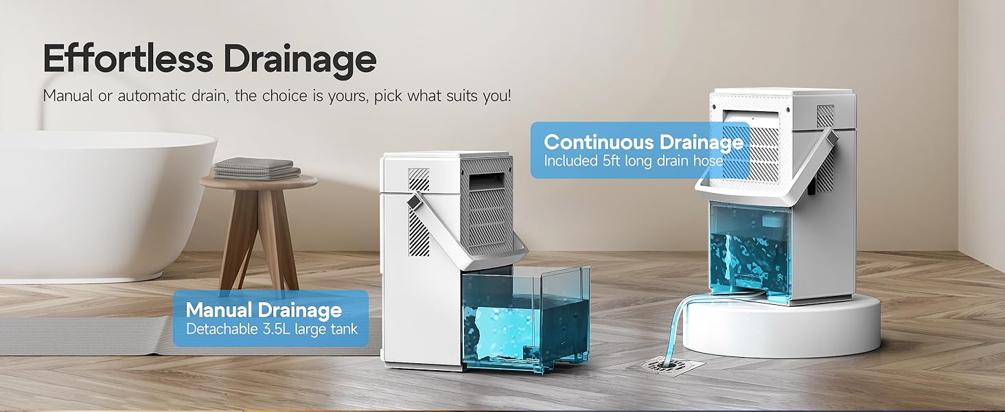dehumidifier with drain hose
