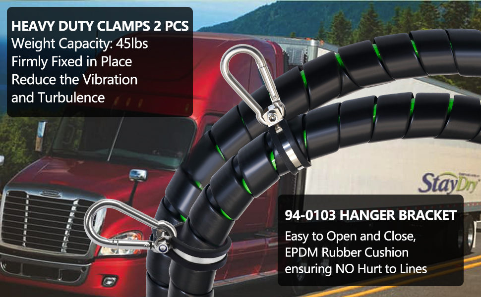 YiaChuii Hanger Bracket Assembly 2 Pack, Stainless Steel