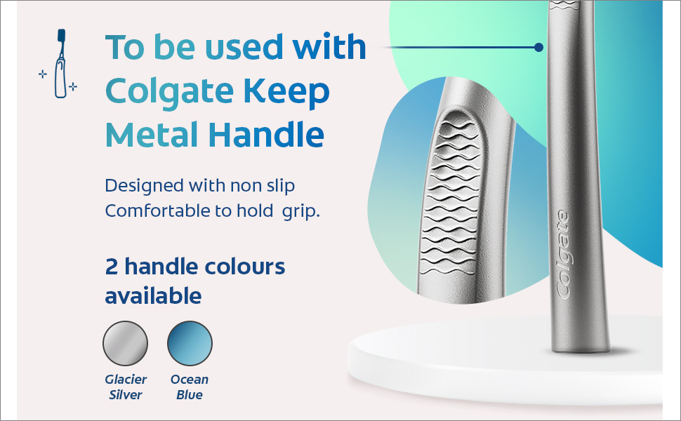 Colgate Keep 360 Deep Clean Toothbrush Replacement Heads to be used