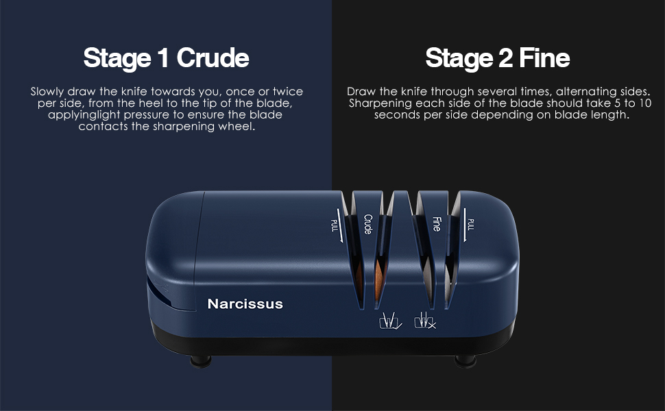 Narcissus Electric Knife Sharpener, Professional Knife