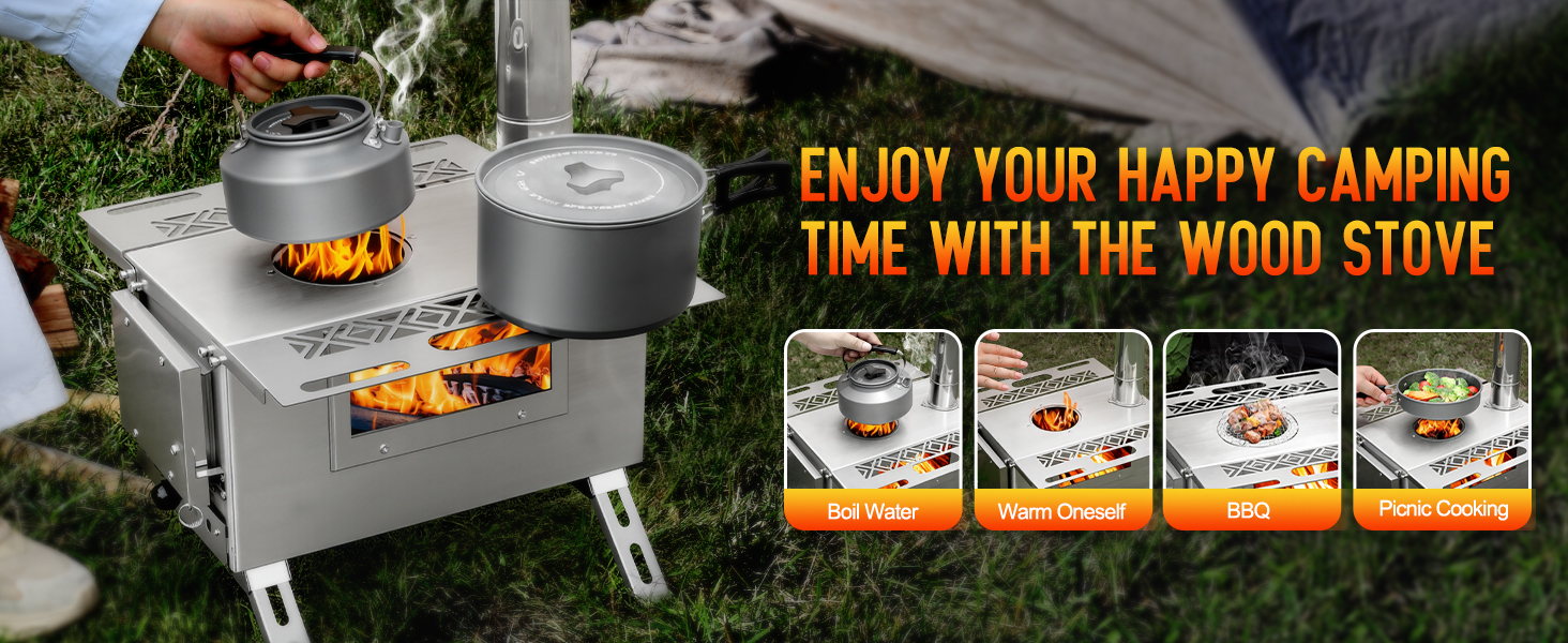 hot tent stove outdoor indoor
