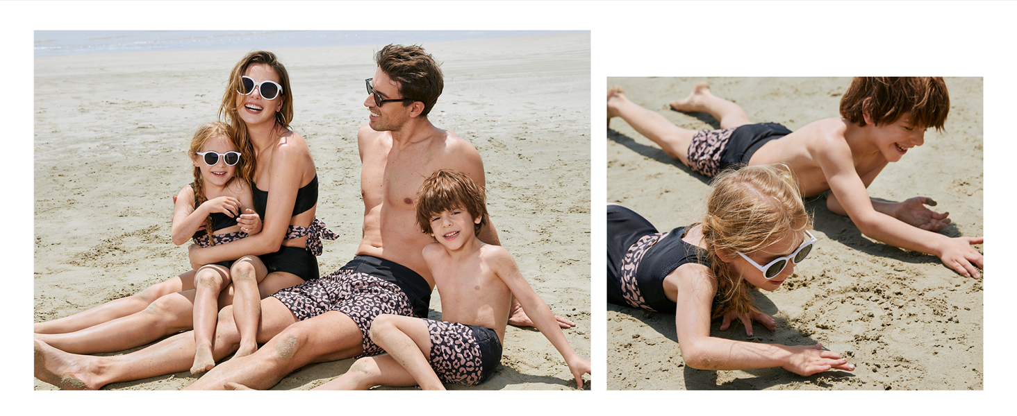 family matching swimsuits