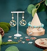 Schildkröte Perlen Stein Perle Emaille Legierung Charme Ohrring Schmuck machen Charms machen Kit