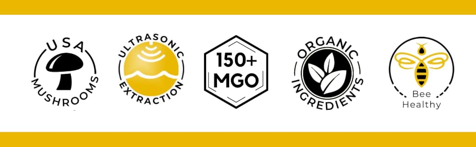 usa mushrooms, triple extraction, organic