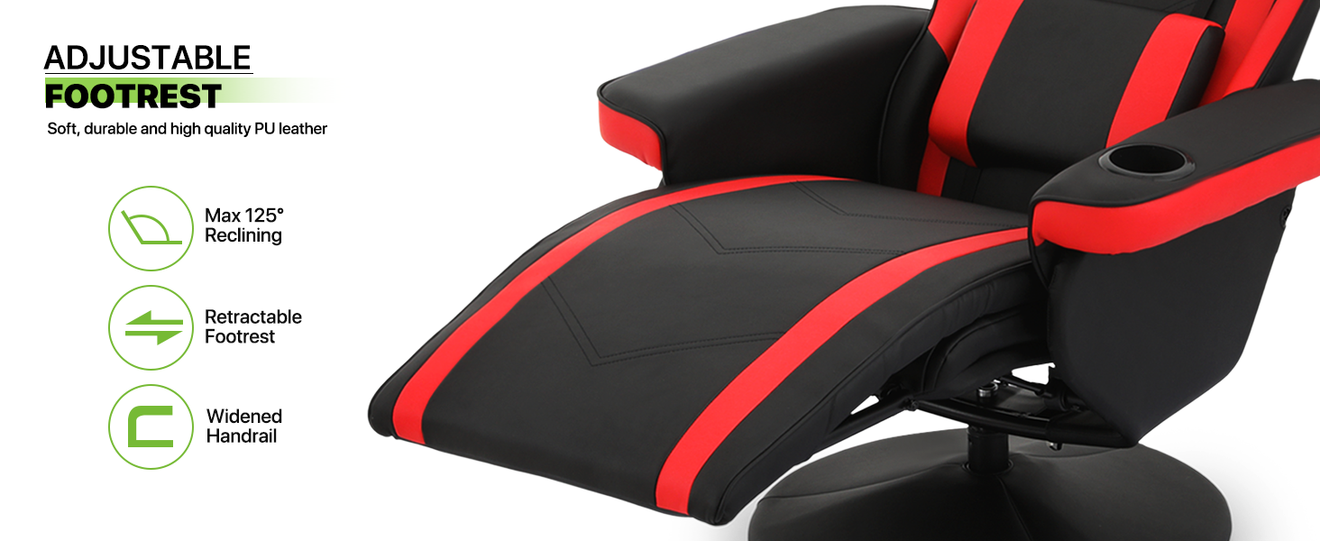 Ergonomic Gaming Recliner Chair