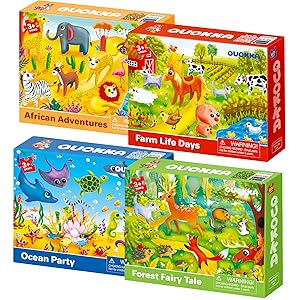 jigsaw puzzle kids toddler animals