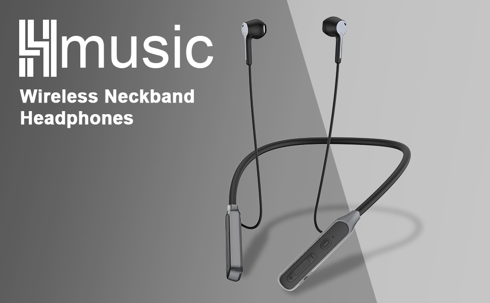 Bluetooth neckband headphones