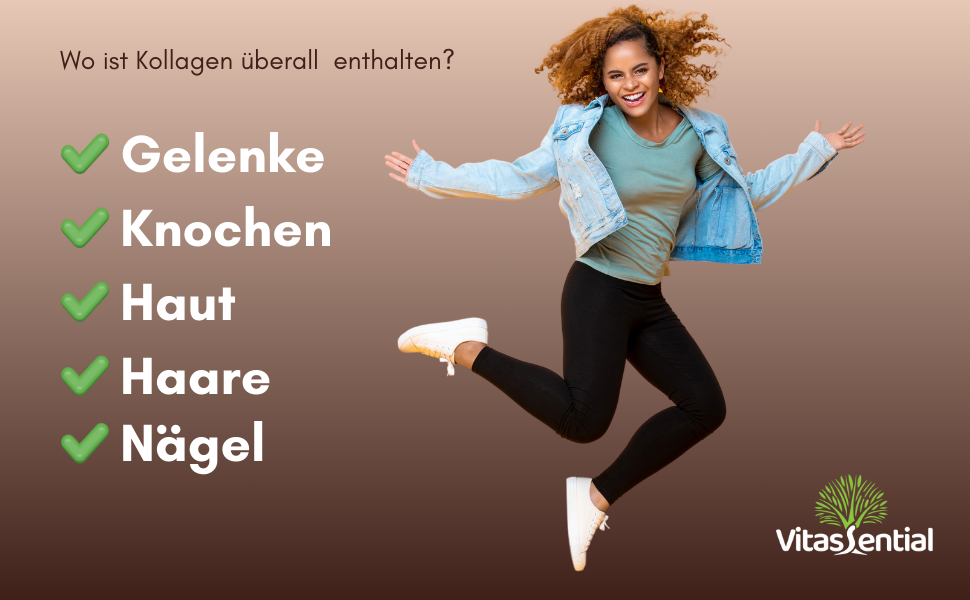 Vitassential Kollagen Komplex Gelenke Haut Haar