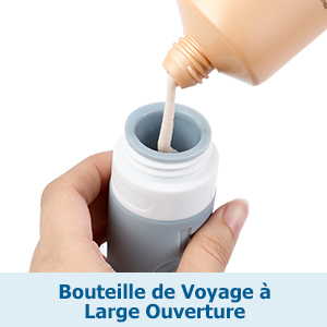 8 Pièces Flacons de Voyage