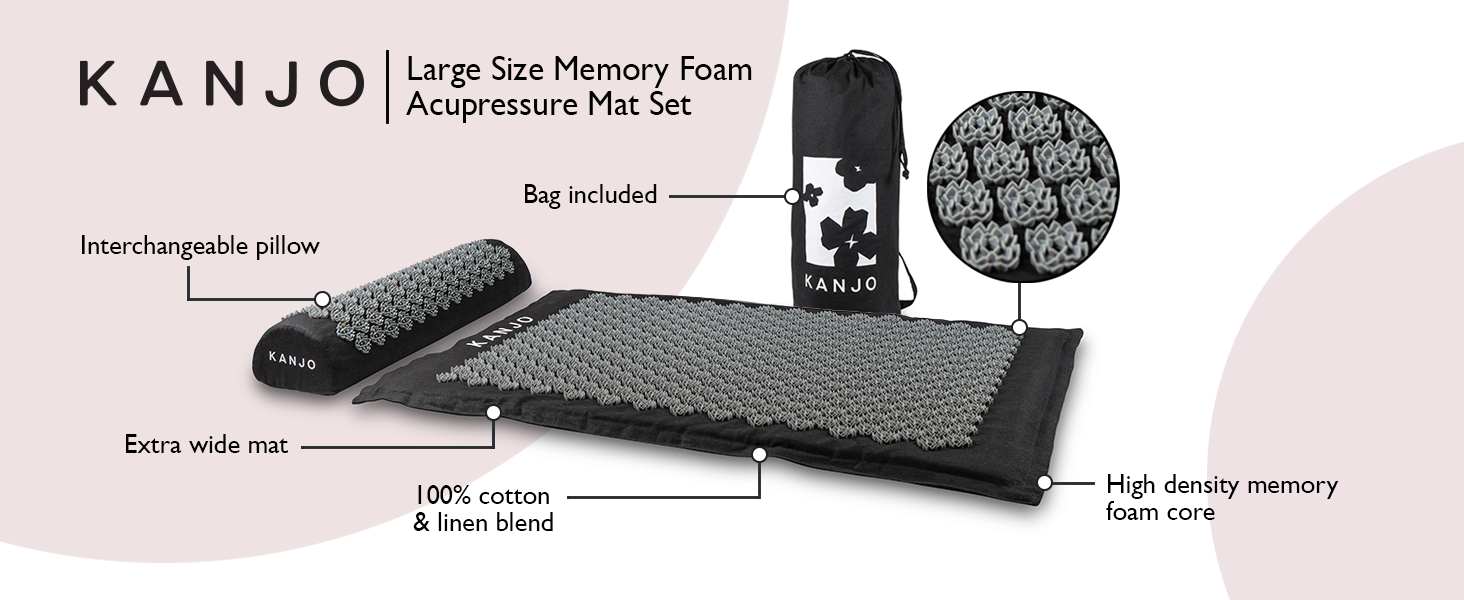 acupressure mat and pillow set XL