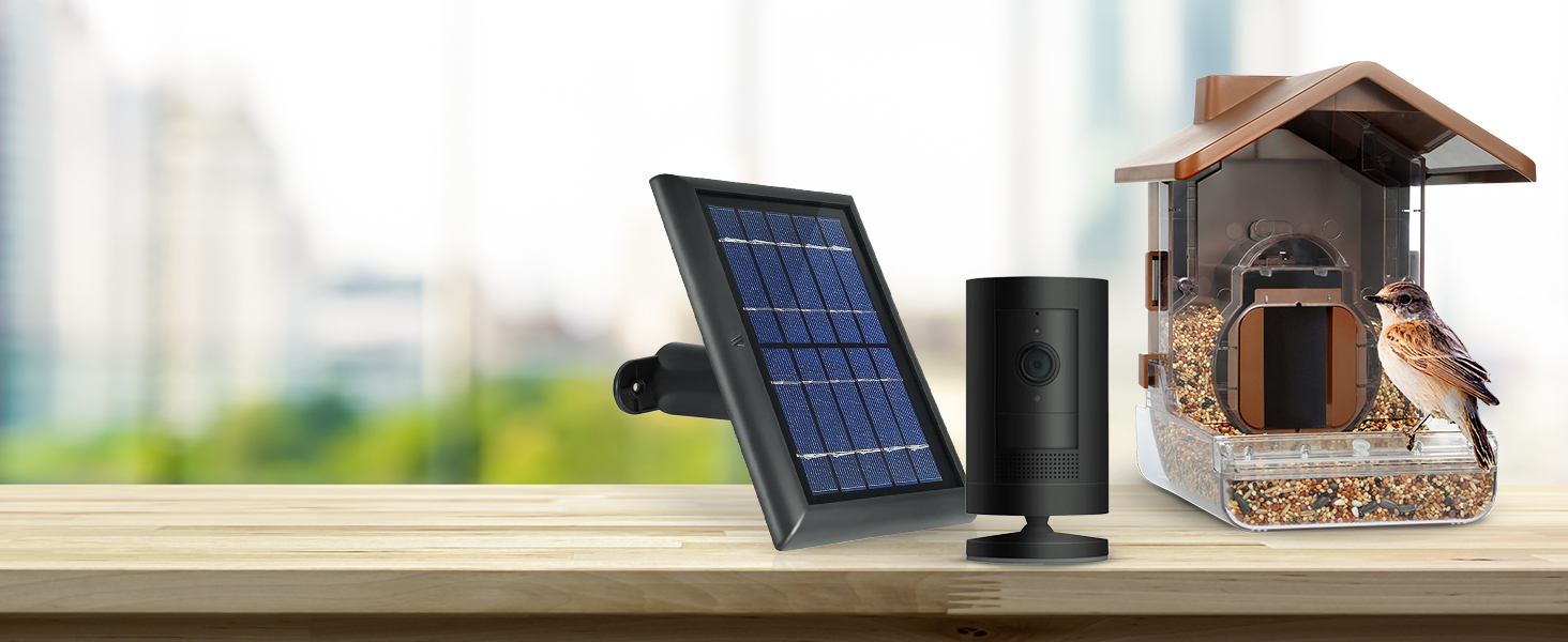 Wasserstein Bird Feeder Camera Case Compatible with Blink