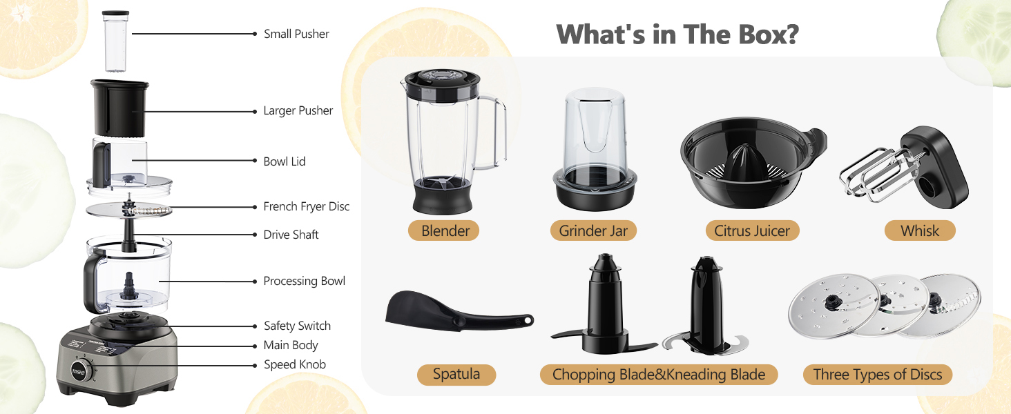 Multifunctional Food Processor