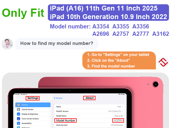 iPad (A16) 11th Generation Case