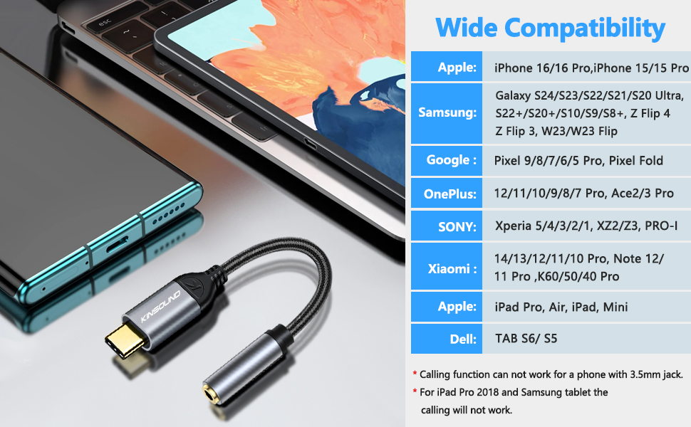 Type C to 3.5 mm Audio Jack 