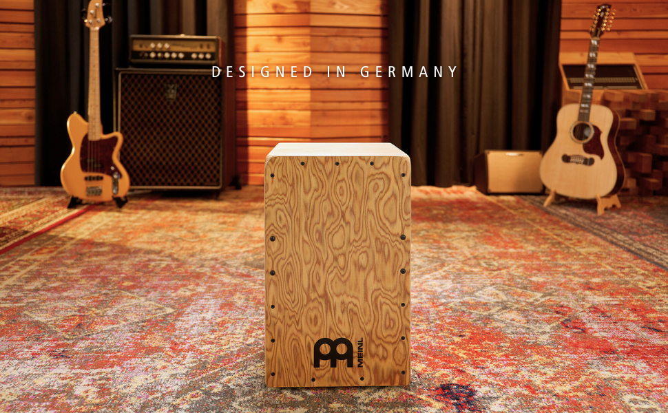 Amazon.com: Meinl Cajon Box Drum with Internal Strings for