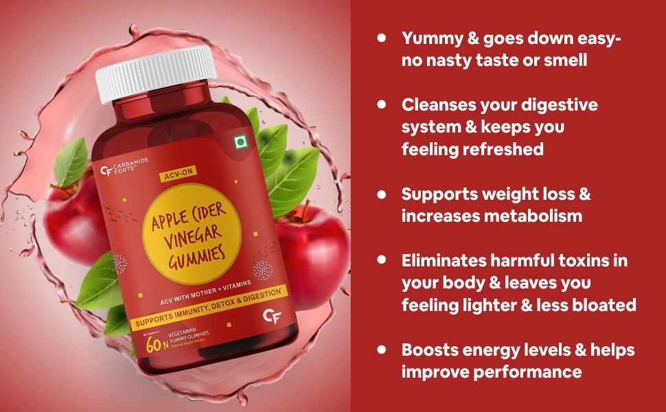 Apple Cider Vinegar Gummies with Vitamin D & E