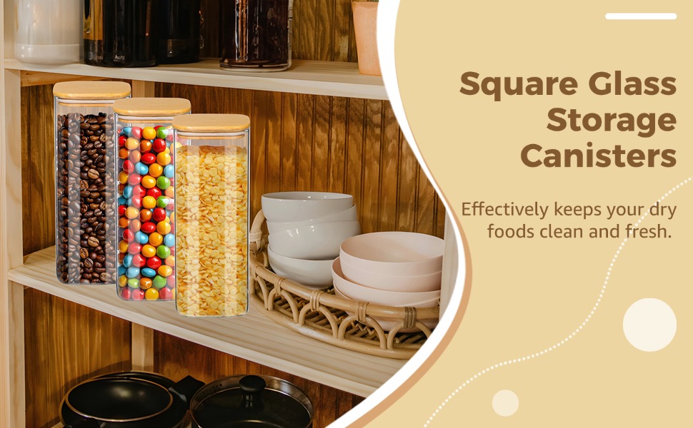 Glass Storage Canister