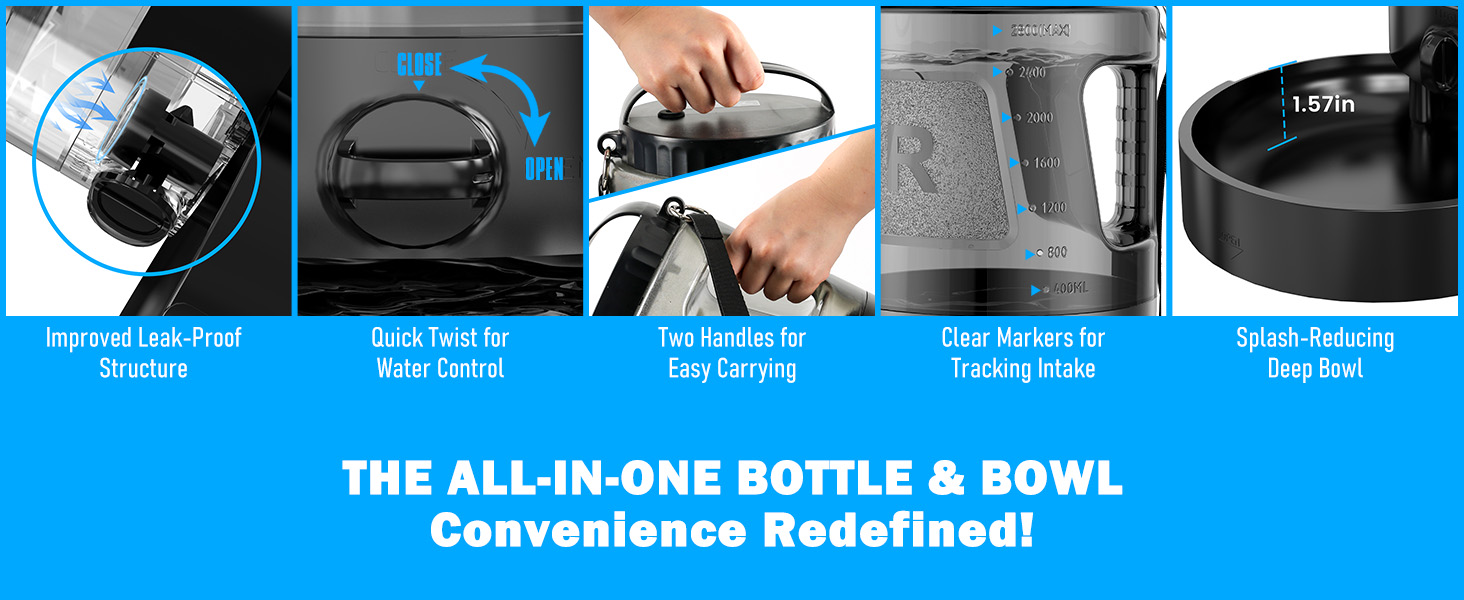 dog portable water bottle