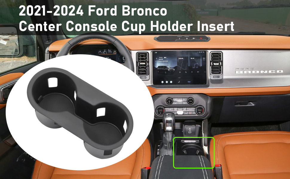  ford bronco cup holder