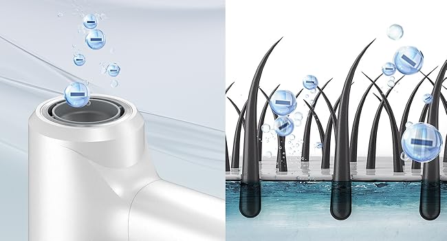Absorption, Wasserflusszeit, Tod in Haarfollikel eindringen und absorption von Kopfhautbehandlungen oder Haarpflegeprodukten Demonstrieren
