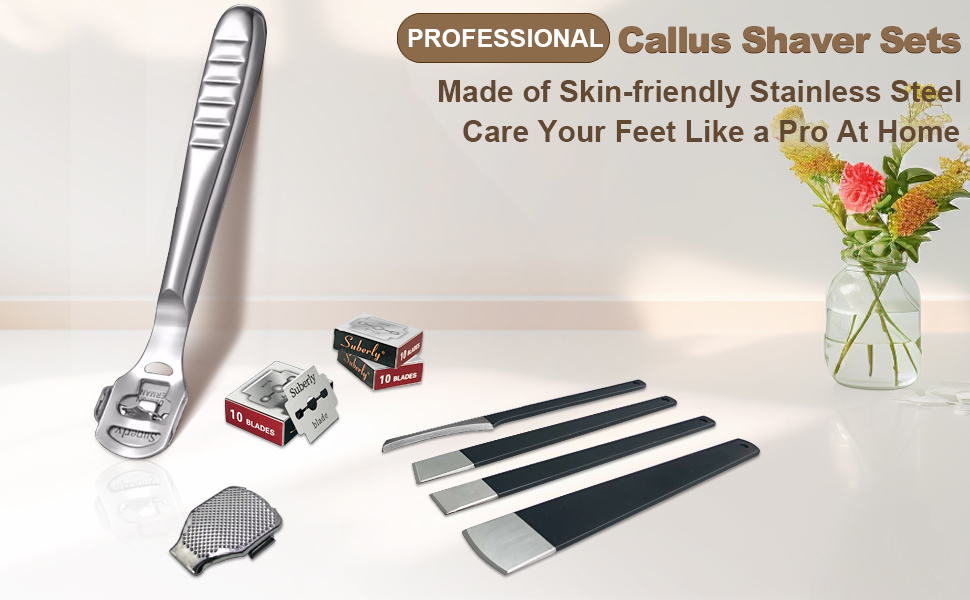 36 Pcs Callus Shaver for Feet Set