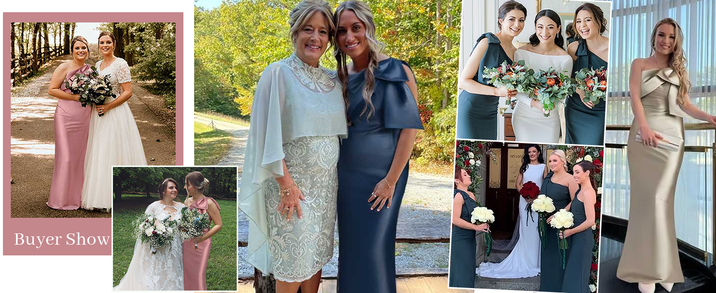 One Shoulder Formal dresses