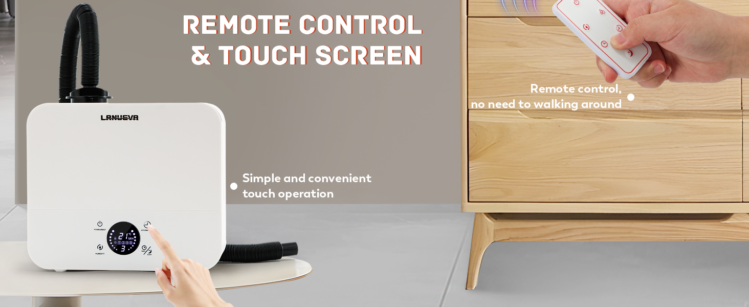 Remote Control & Touch Screen