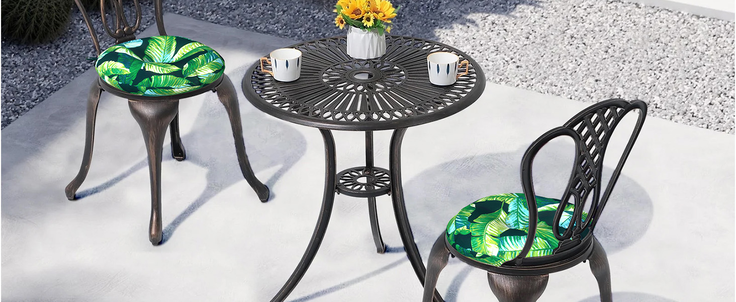 Outdoor Bistro Chair Cushion