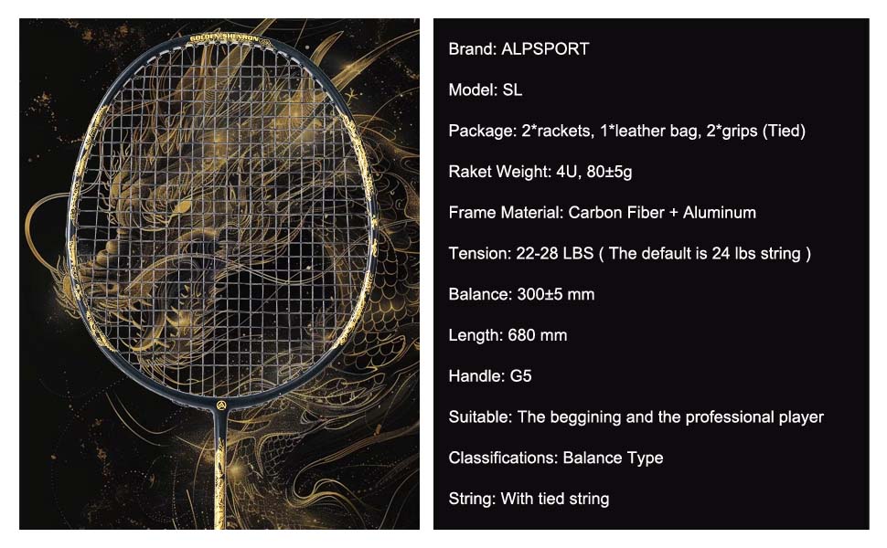 Badminton racket