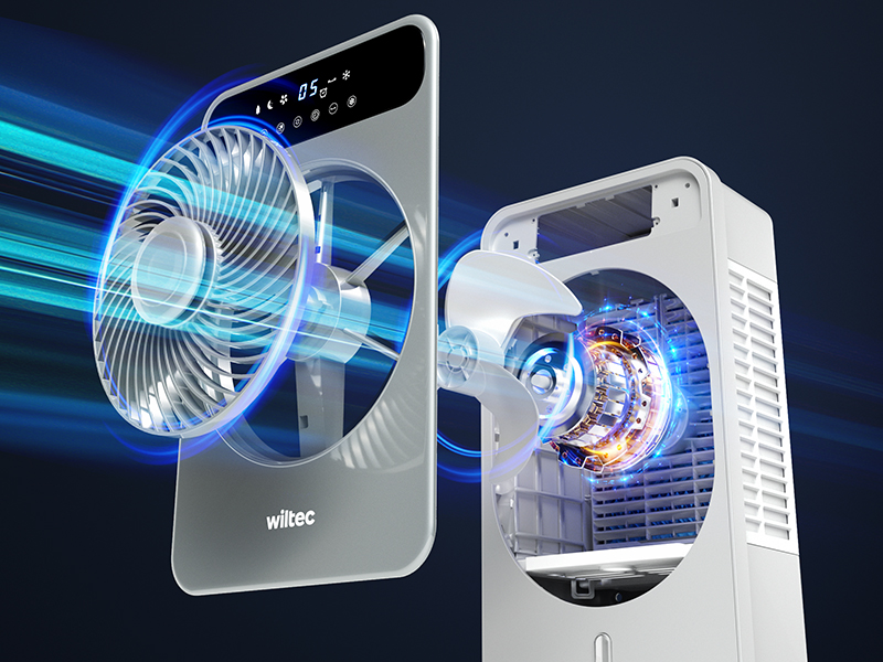 Wiltec Luftkühler 28 W mit Wasserkühlung - mobiler Air Cooler für Outdoor-Verwendung mit Fernbedienung und 12 Geschwindi A545a719 Eeb4 480c Af69 71ba6710d355. CR0,0,800,600 PT0 SX800 V1