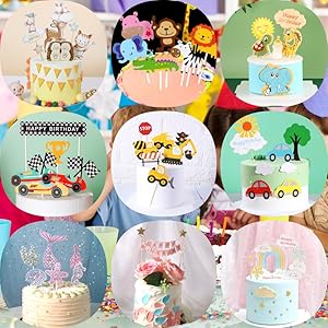 Decoraciones para tartas de bing