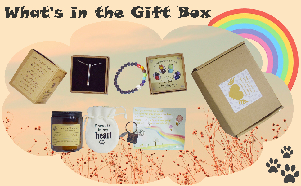 HuangDa Pet Sympathy Gift, Dog Memorial Gifts, Dog