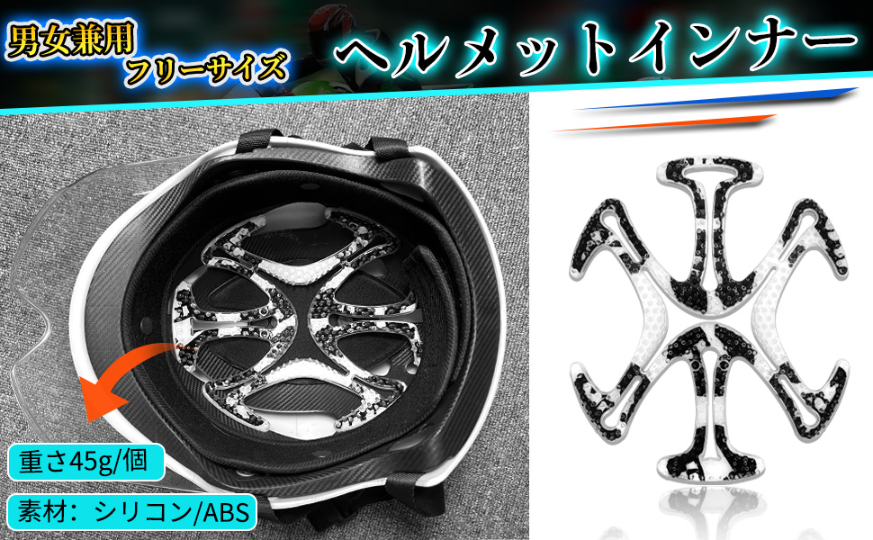 Amazon.co.jp: GOKEI ヘルメット用 ベンチレーションライナー