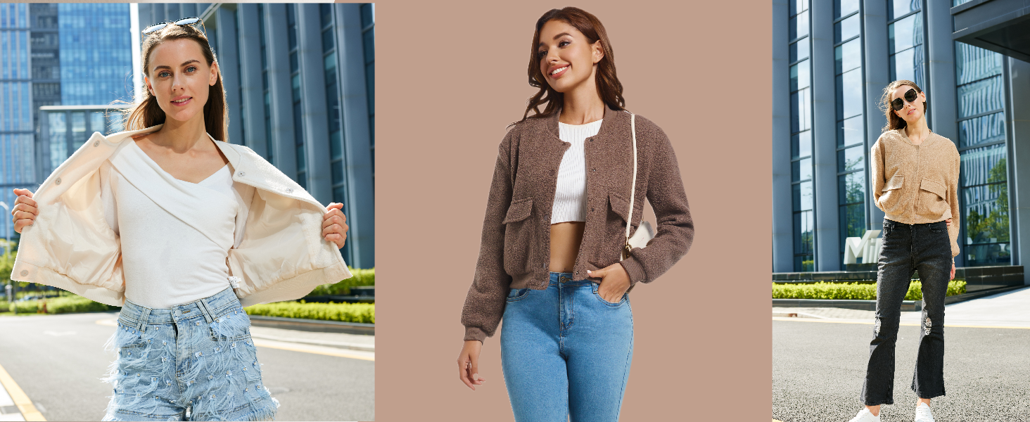 Women's Fall Varsity Bomber Jackets 