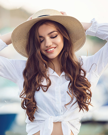 Curling Hair for Vacation