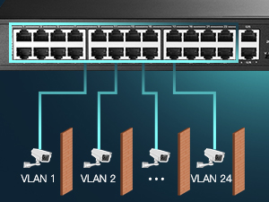 24-port unmanaged poe switch