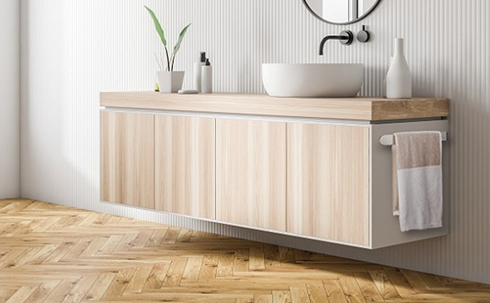 YIGII Toalleros Adhesivo 37CM Toallero para Baño Toalleros ...