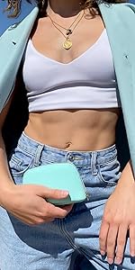 pudinbag textured pouch